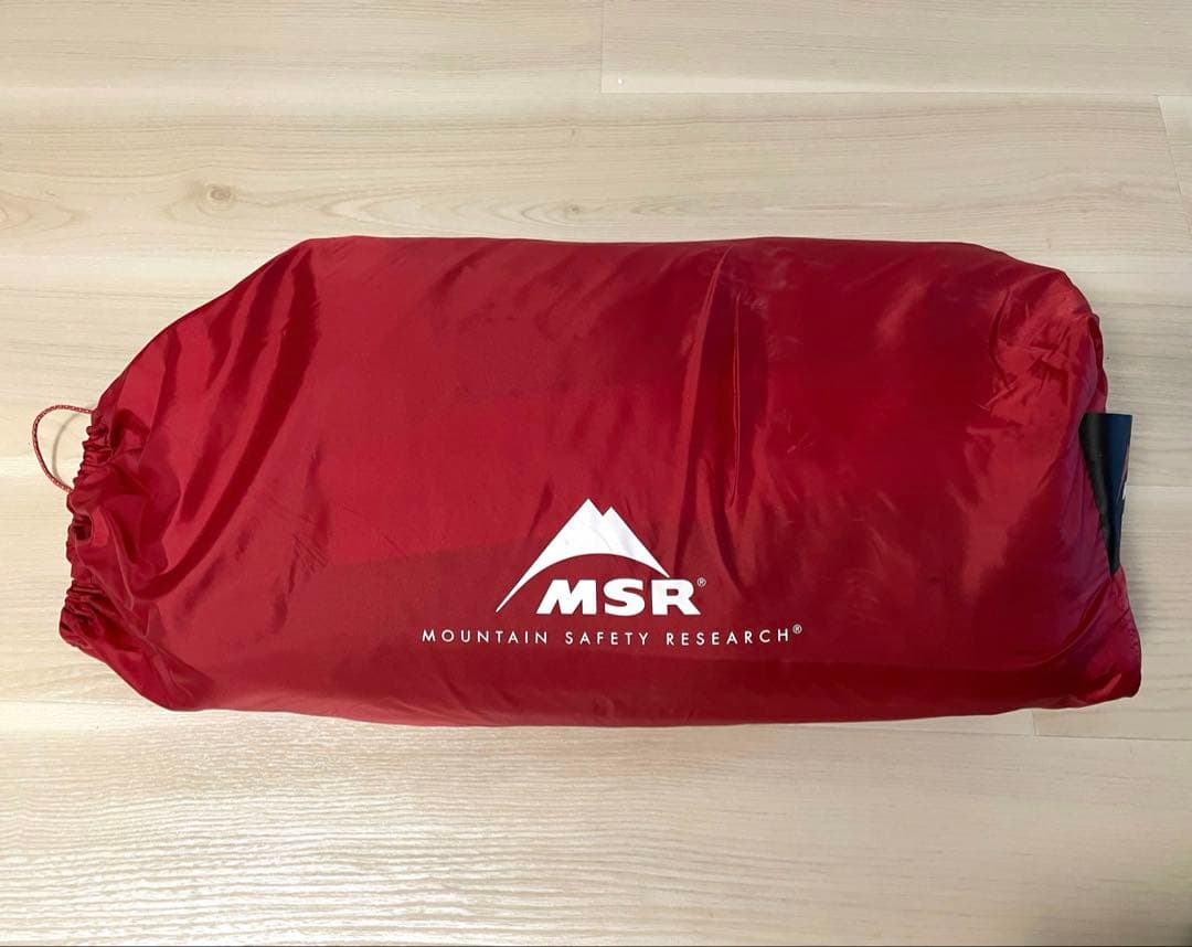 MSR エリクサー3 ELIXIR3 テント　ハンマー付き　フットプリント付き