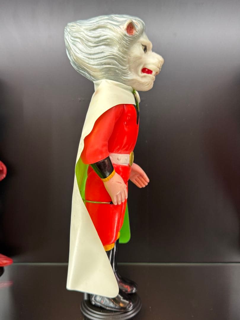 【当時物】怪傑ライオン丸 無版権 パチソフビ