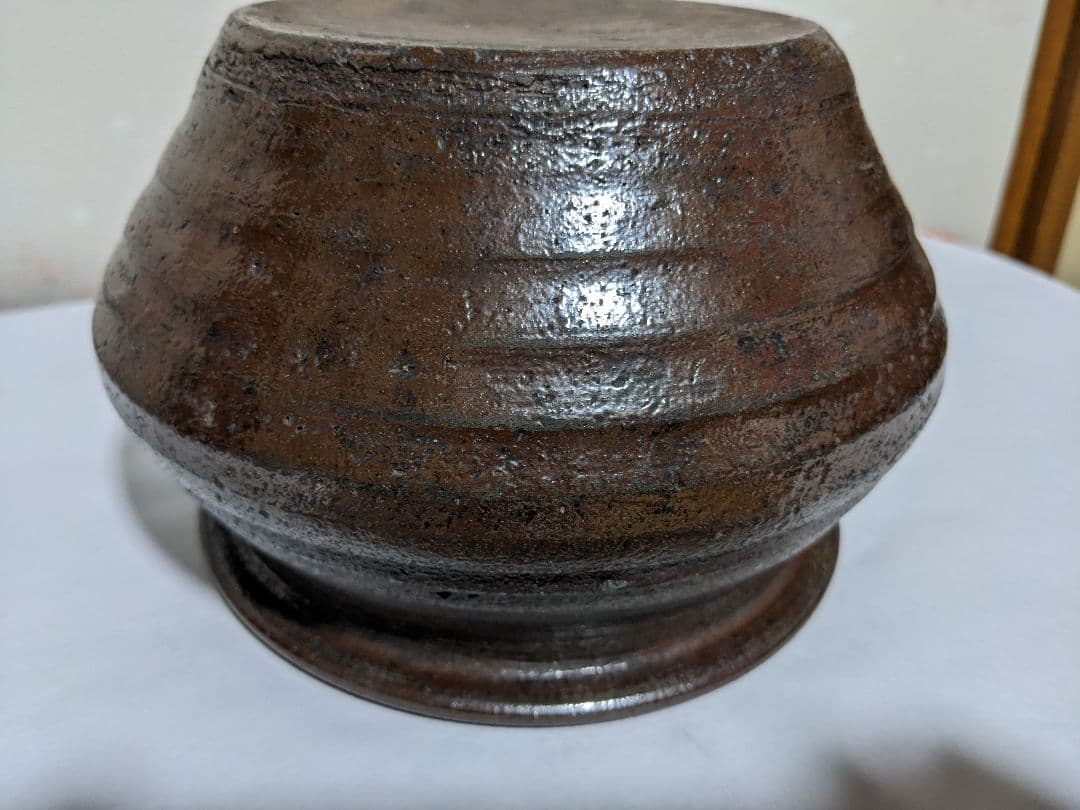 ♦江戸時代 香炉 建水 梅花皮 茶道具 アンティーク骨董品 コレクション