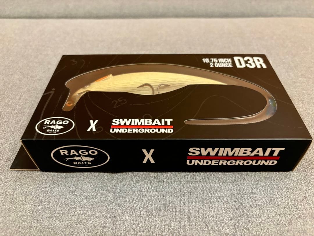 SWIMBAIT UNDERGROUND × RAGO BAITS D3R