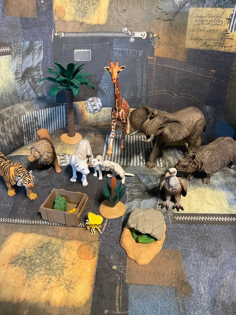 schleich シュライヒ　42431 サバンナ　WILD LIFE おまけ