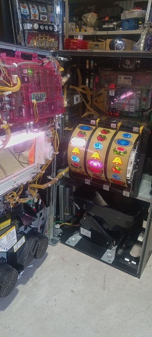 送料込　パチスロ　実機　クレアの秘宝伝　眠りの塔とめざめの石　不要機付