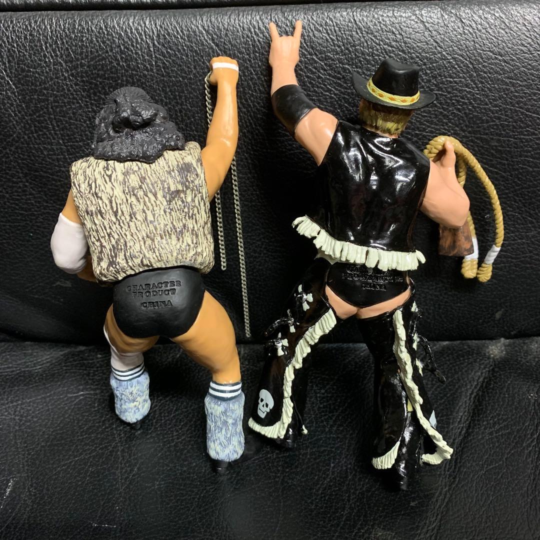 プロレスフィギュア　ブルーザーブロディ　スタンハンセン2体セット　キャラプロ