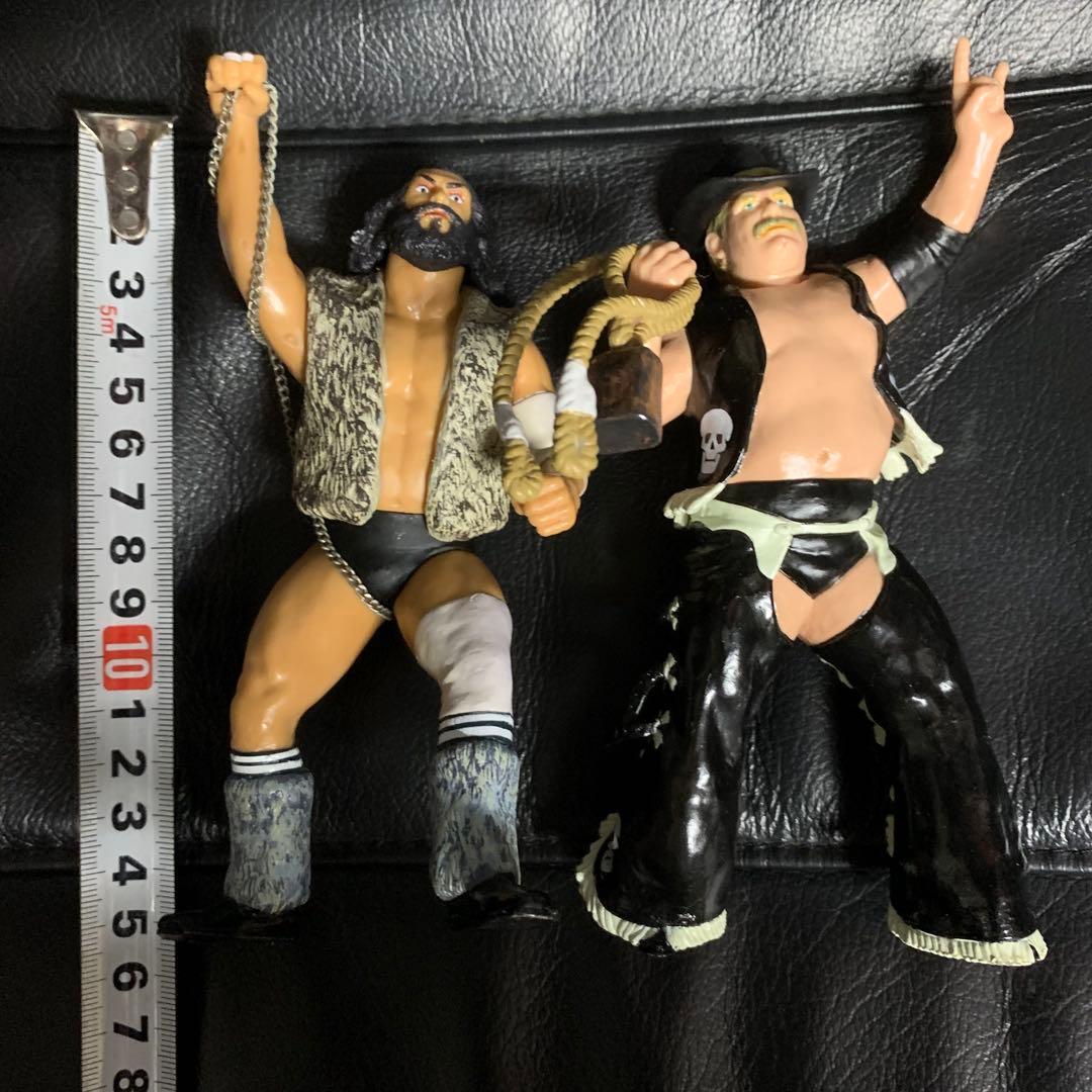 プロレスフィギュア　ブルーザーブロディ　スタンハンセン2体セット　キャラプロ