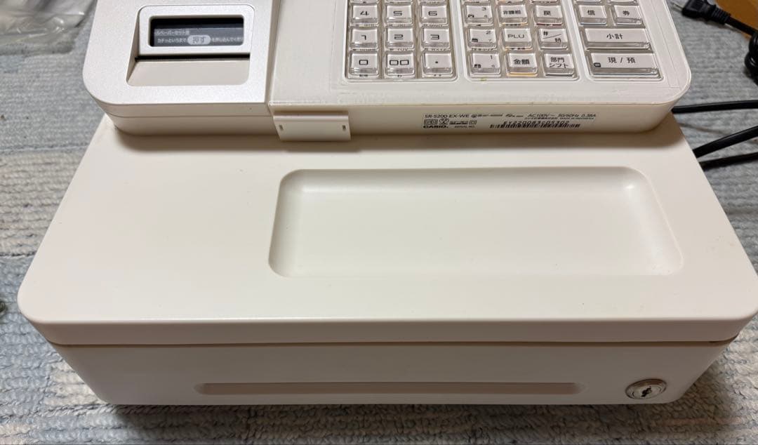 CASIO カシオ SR-S200-EX 感熱紙5ロール付き