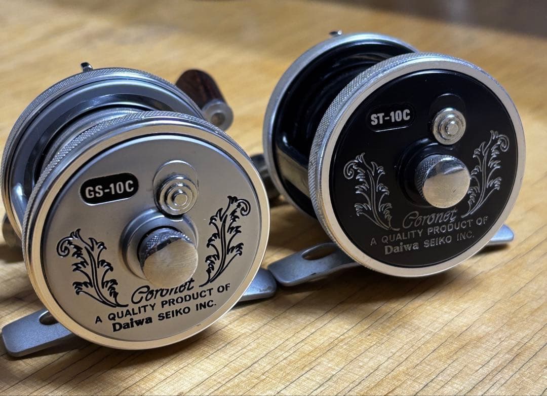 希少　ダイワ コロネット GS-10C ST-10C　2台セット　オールドダイワ
