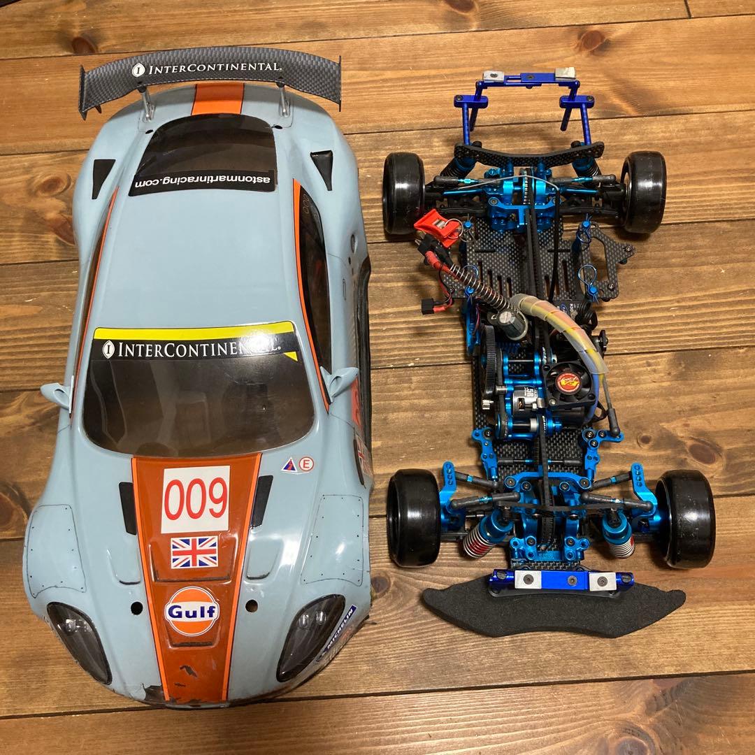 ラジコン　たぶんドリフトシャーシキット　VDFⅡ パーツ付き　ボディ付き