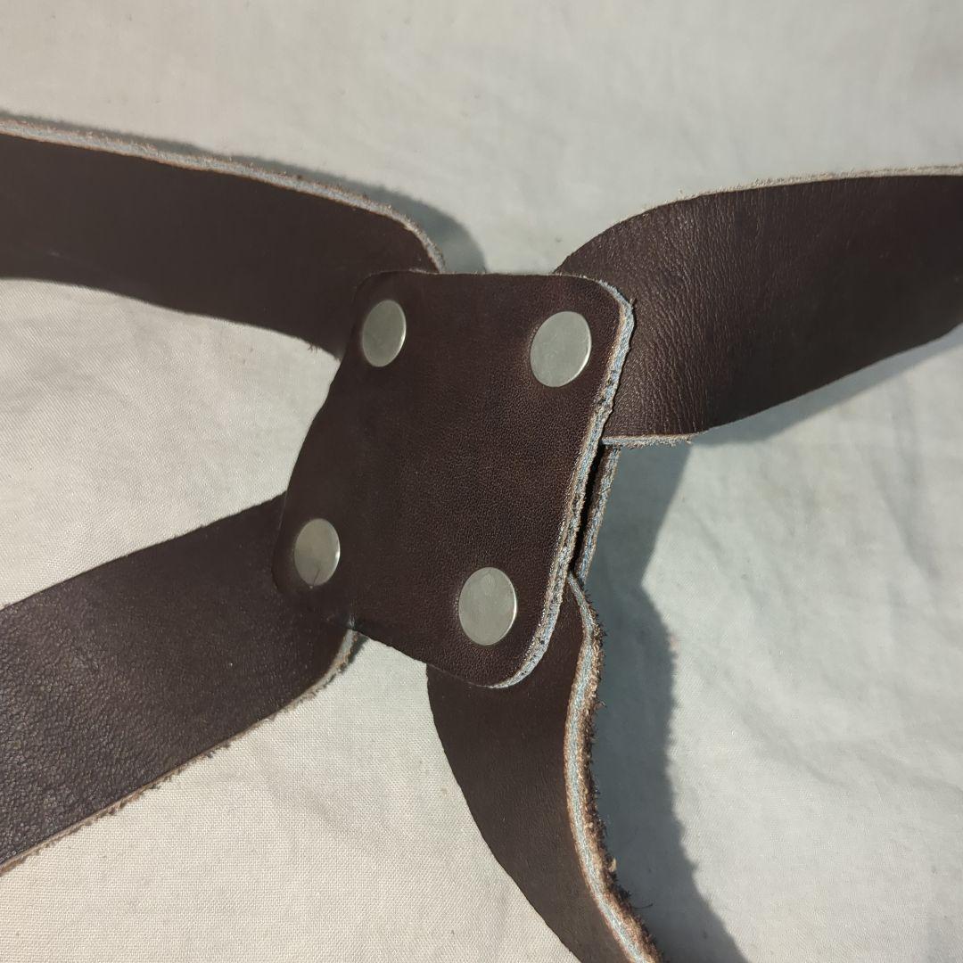 tagua gunleather実物　リボルバー用本革レザーショルダーホルスター