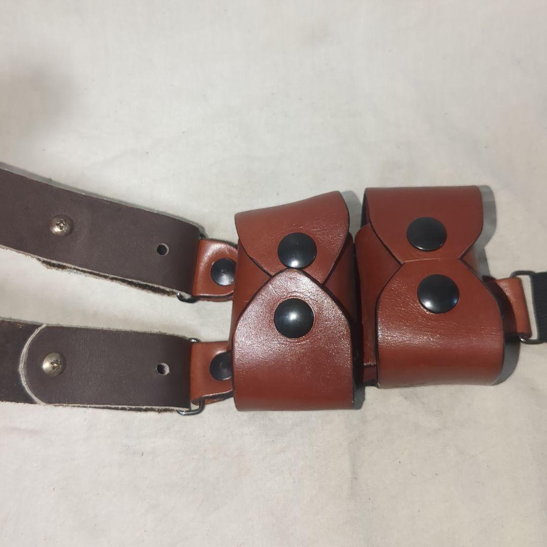 tagua gunleather実物　リボルバー用本革レザーショルダーホルスター