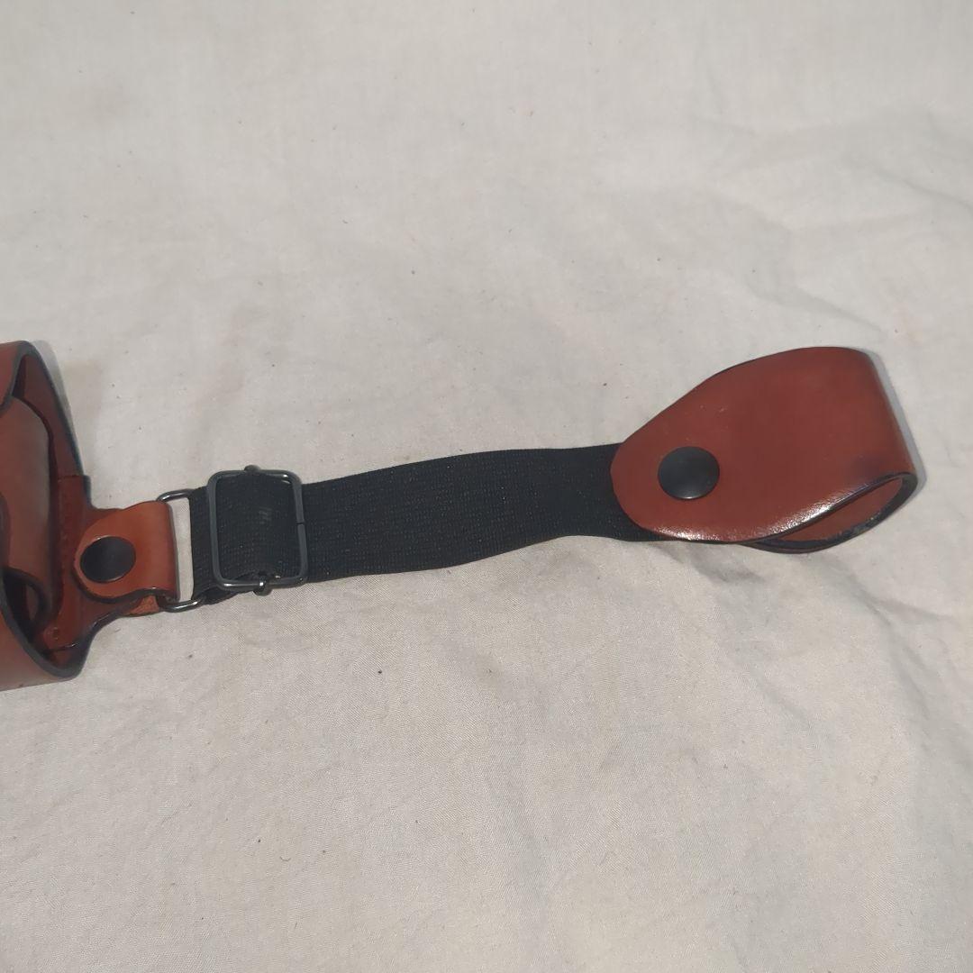 tagua gunleather実物　リボルバー用本革レザーショルダーホルスター