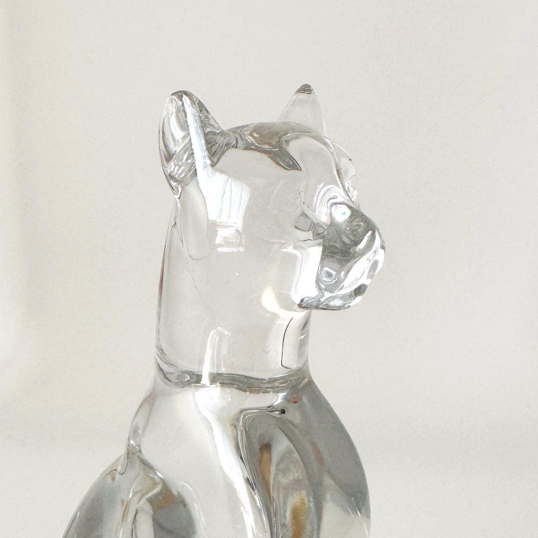 【バカラ】動物 猫 エジプト エジプシャンキャット 置物 インテリア★幸運/金運