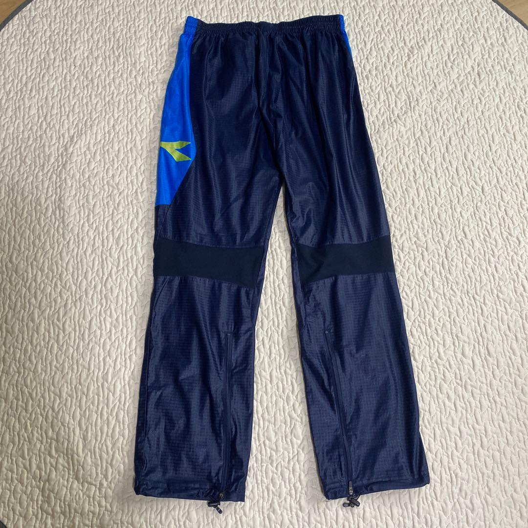 DIADORA セットアップ　ジャージ ゴールド/ネイビー/ブルー