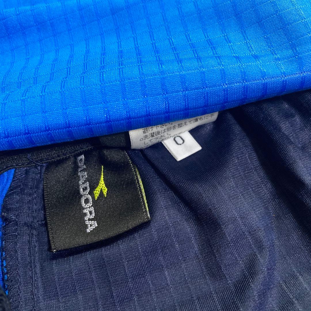 DIADORA セットアップ　ジャージ ゴールド/ネイビー/ブルー