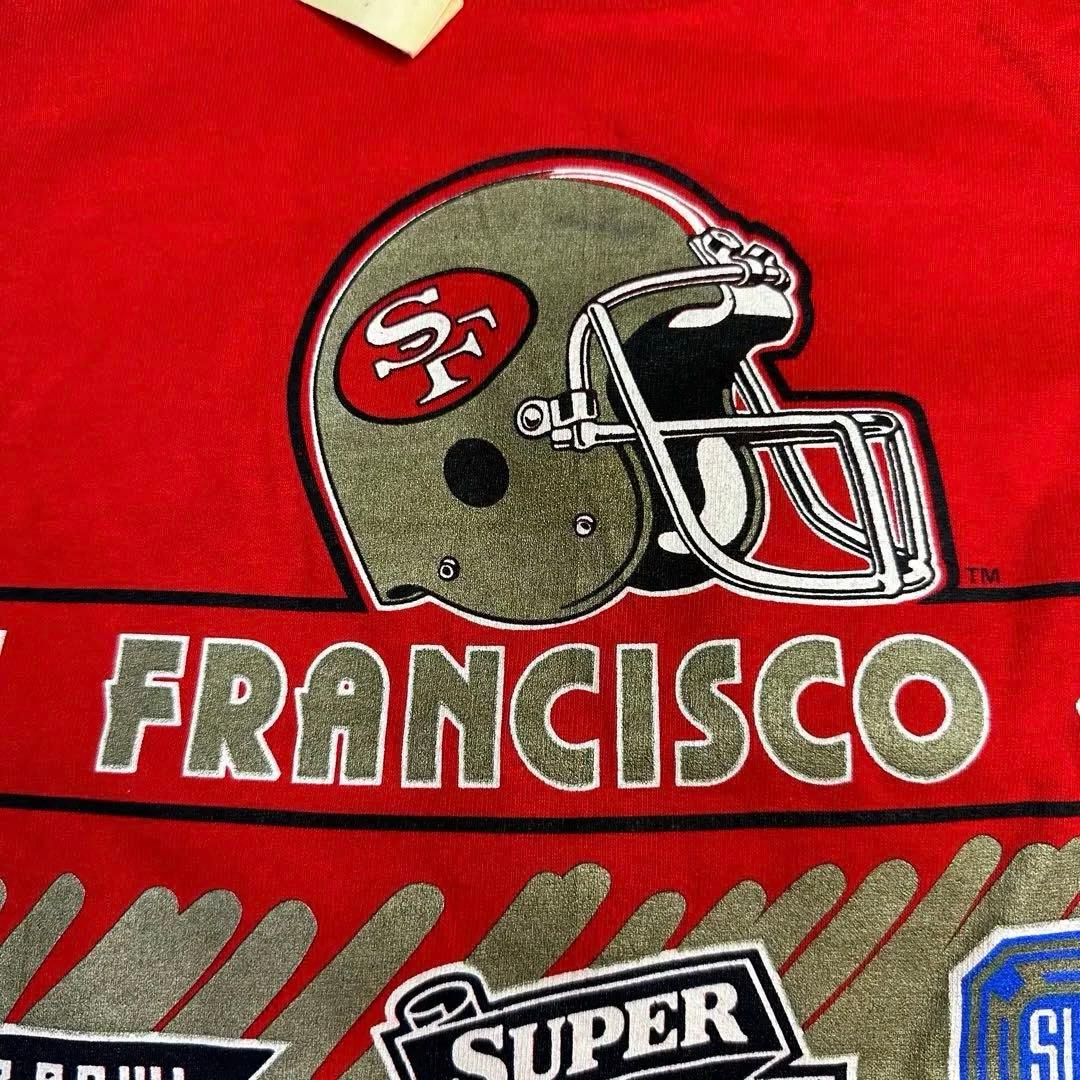 新品 希少San Francisco 49ers スーパーボウル記念Tシャツ Ｌ