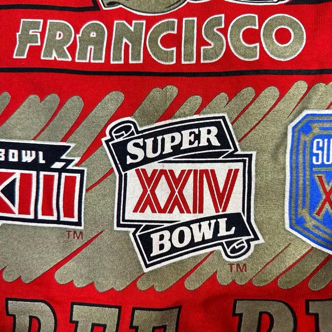 新品 希少San Francisco 49ers スーパーボウル記念Tシャツ Ｌ