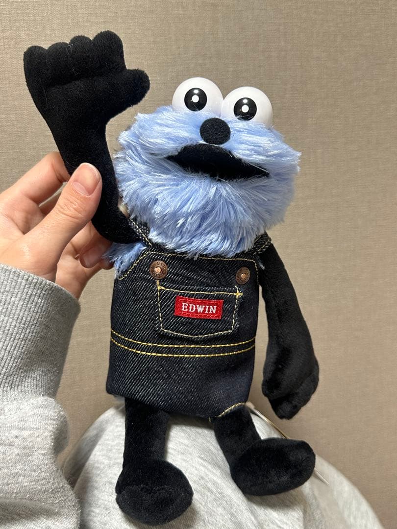 注意点あり （加工済み）パペットスンスン　EDWIN ぬいぐるみ