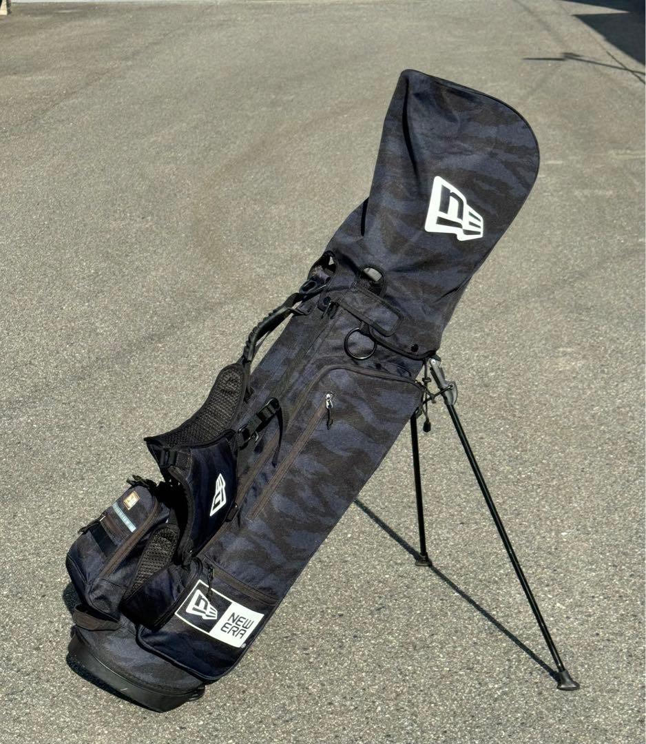 ”中古”ニューエラ　NEWERA ゴルフバック　キャディバッグ