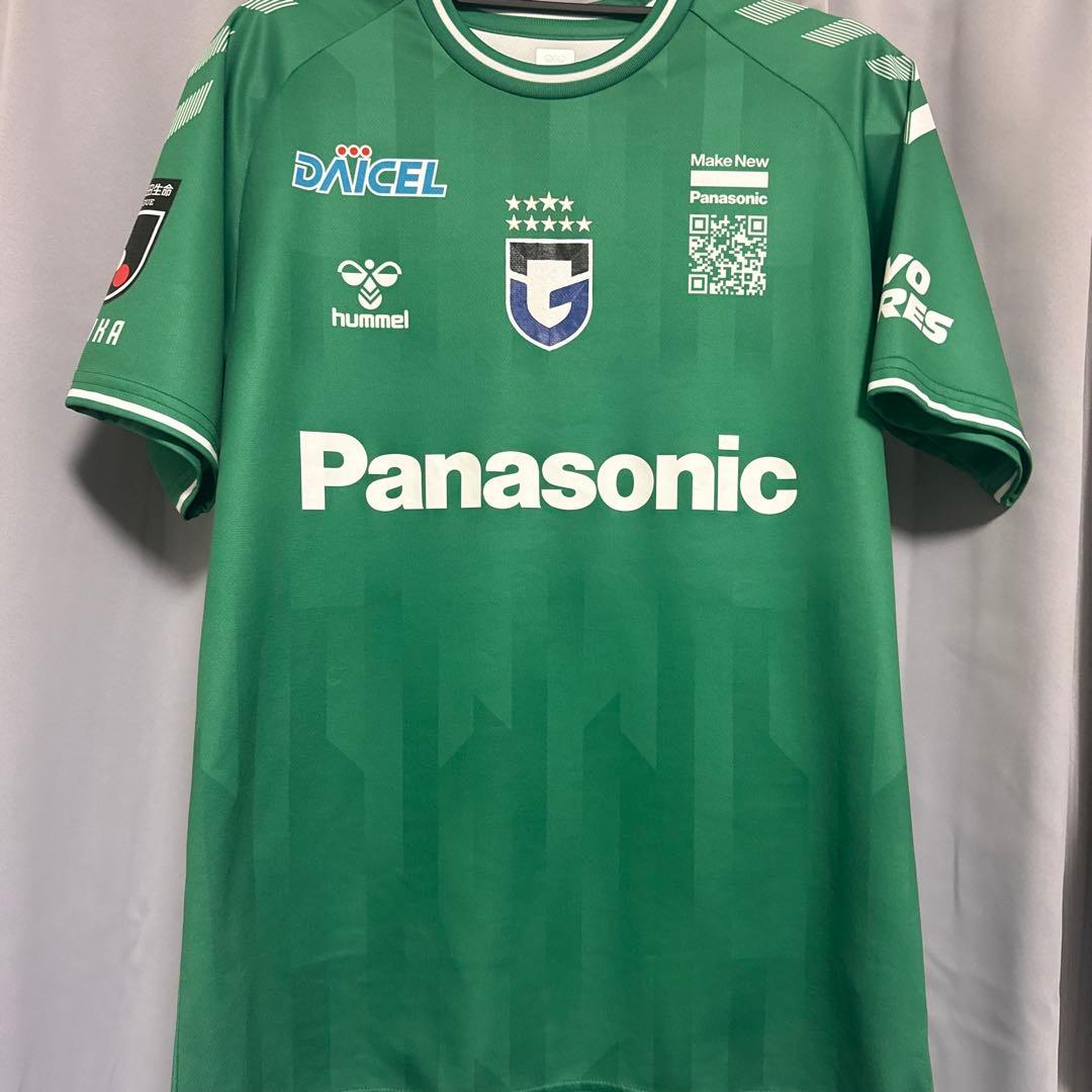 ガンバ大阪　キーパー　ユニフォームhummel グリーン M-L