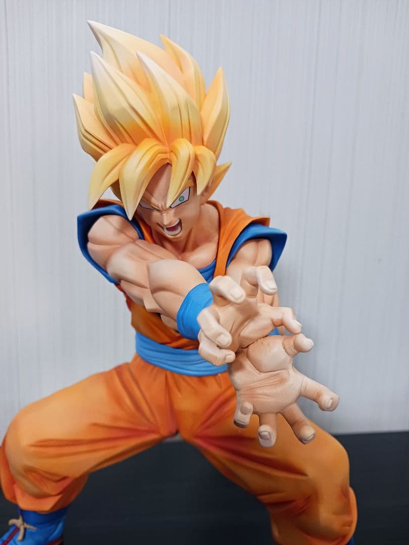 た*し様 グランディスタ 孫悟空 リペイント フィギュア かめはめ波 エフェクト