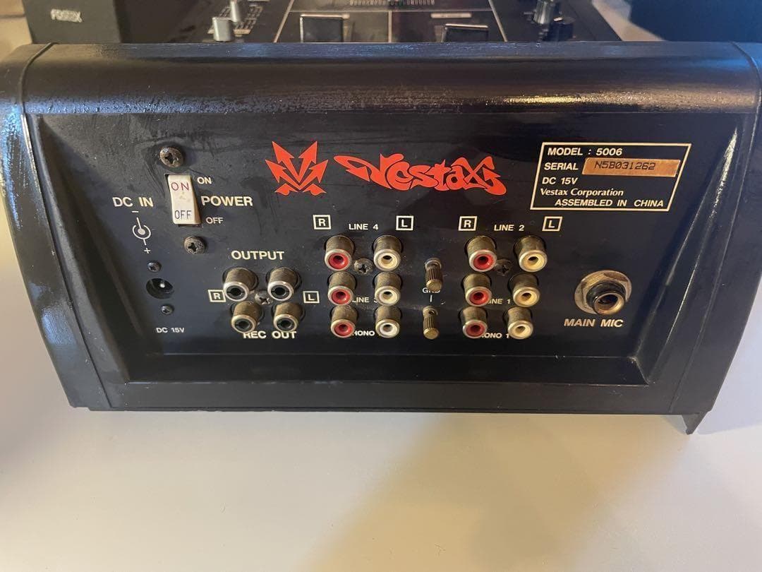 Vestax Street Master 5006 ミキサー 激レア 完動品
