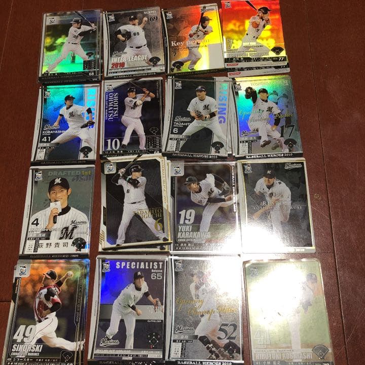 ベースボールヒーローズ プロ野球カード