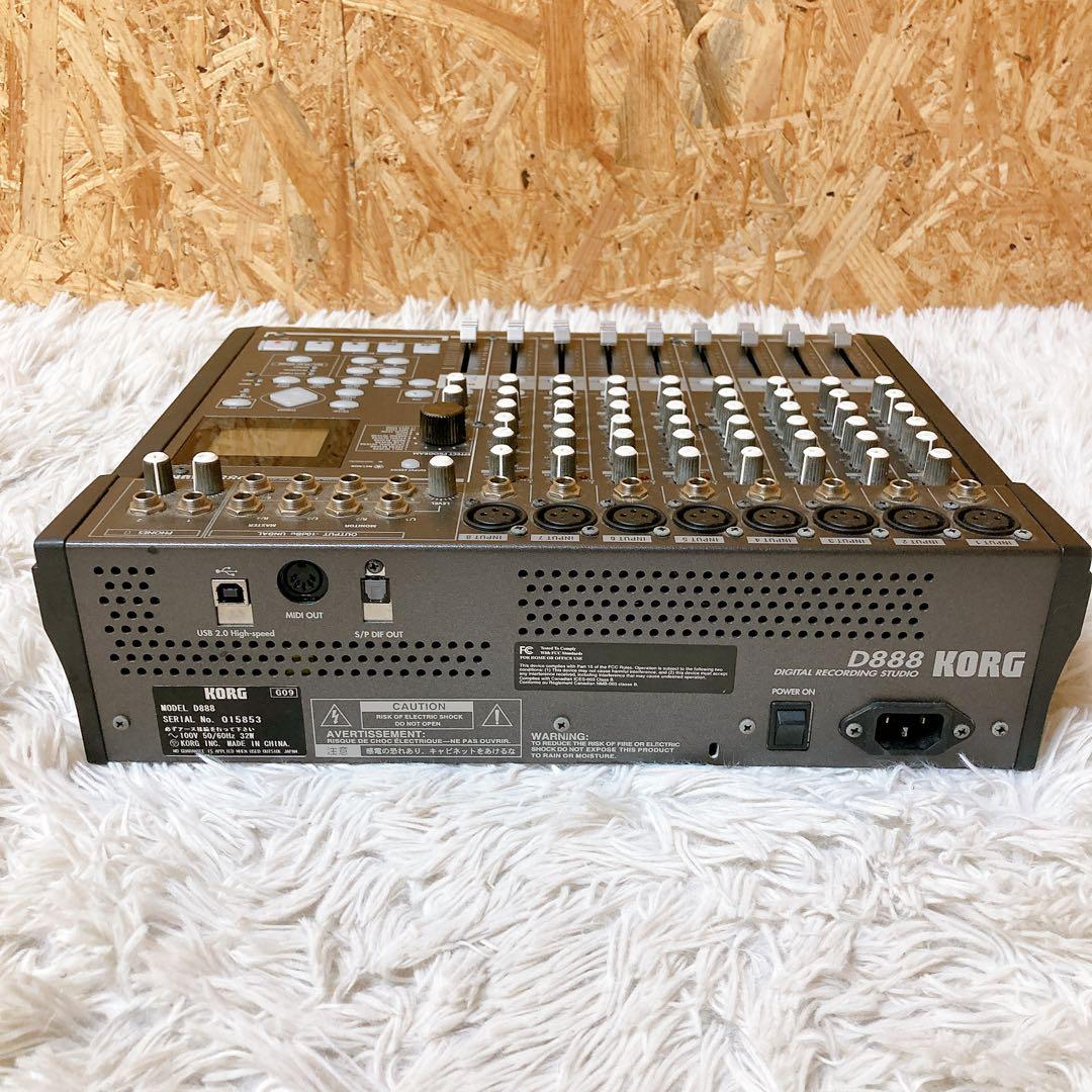 korg D888 8トラック　マルチトラックレコーダー
