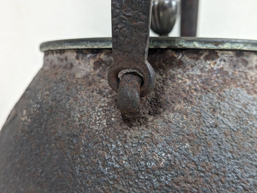 光玉堂 梅 鉄瓶 アンティーク ヴィンテージ 古道具 骨董