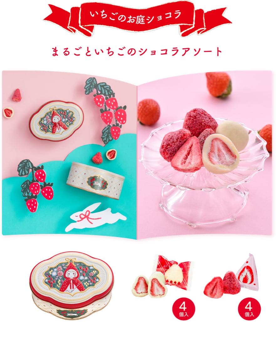新品未開封⭐️いちごの日　バレンタイン2026 4点セット
