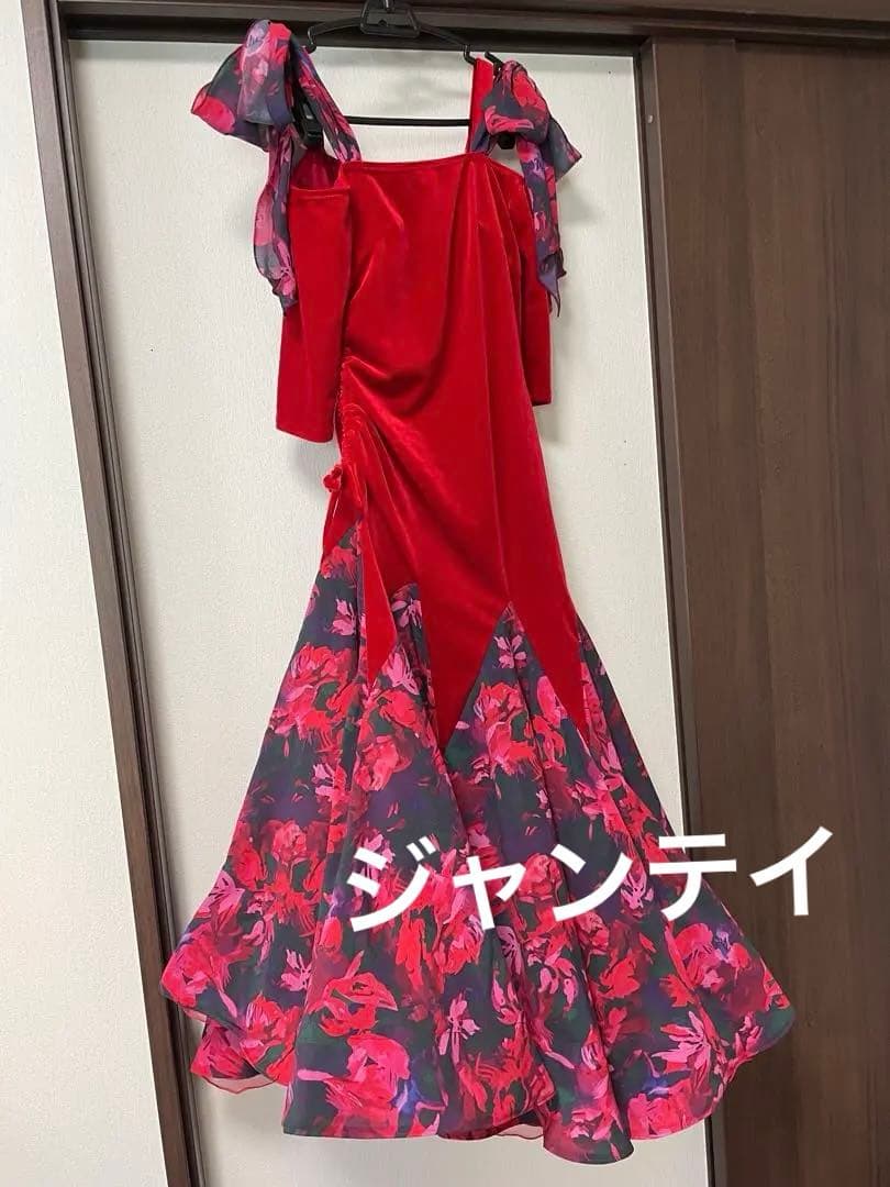 社交ダンススタンダードドレス ジャンティ　Mサイズ