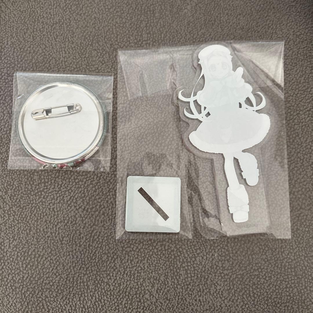 地縛少年花子くん　アクリルスタンド　缶バッジ　クリスマス　八尋寧々