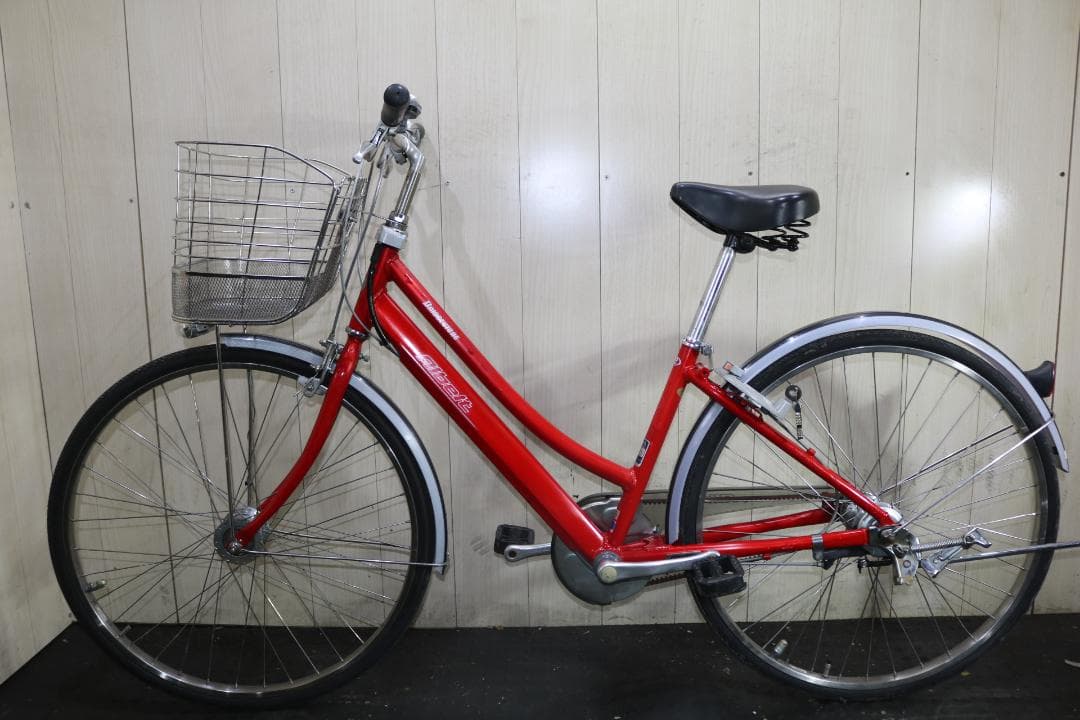 ブリヂストン アルベルトL型 AB6TPL 26型 アルミ3段AUTO LED赤