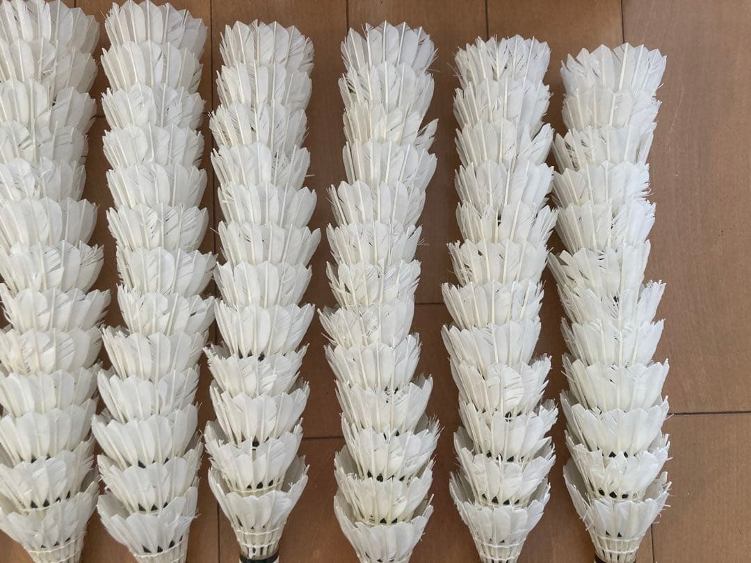 エアロセンサ500など　リペア済み基礎打ち・ノック用シャトル126個