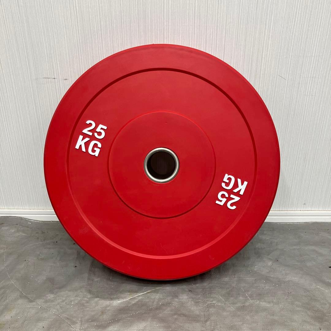 マッチョ★25kg 4枚 コンペティションプレート バンパープレート