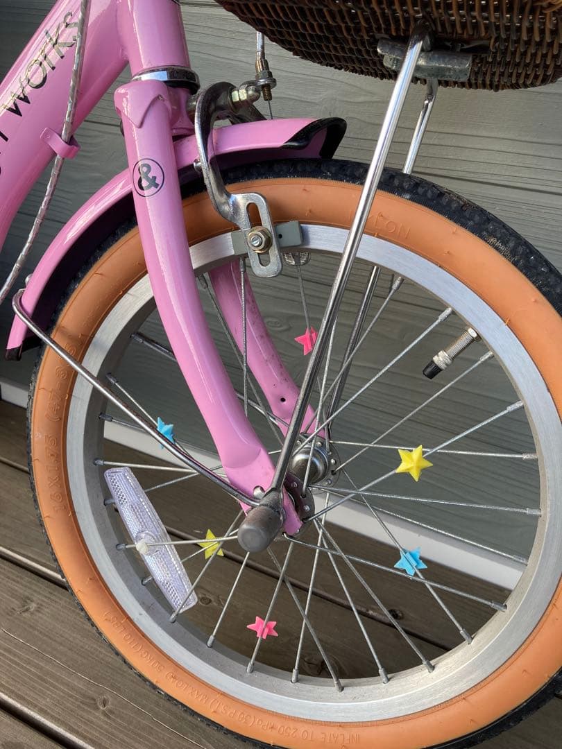 【千葉県鴨川市館山市南房総市　引き渡し】自転車 ピンク 16インチ　女の子