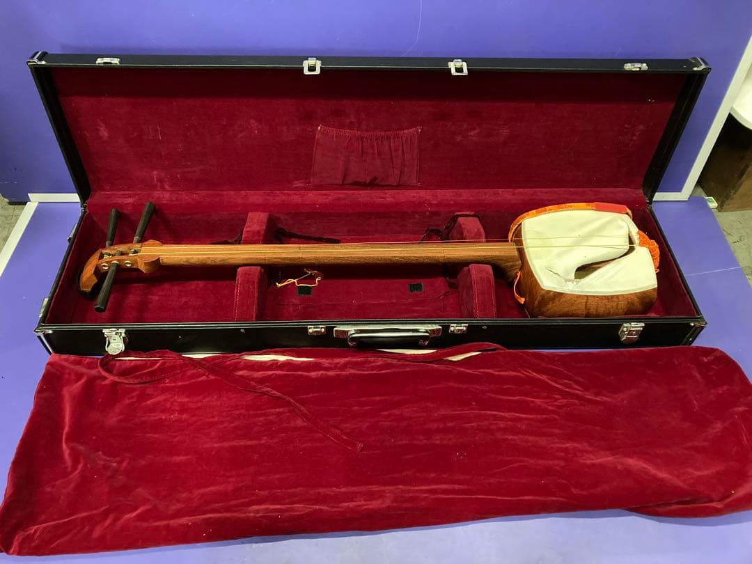 H）三味線 花梨　和楽器 弦楽器