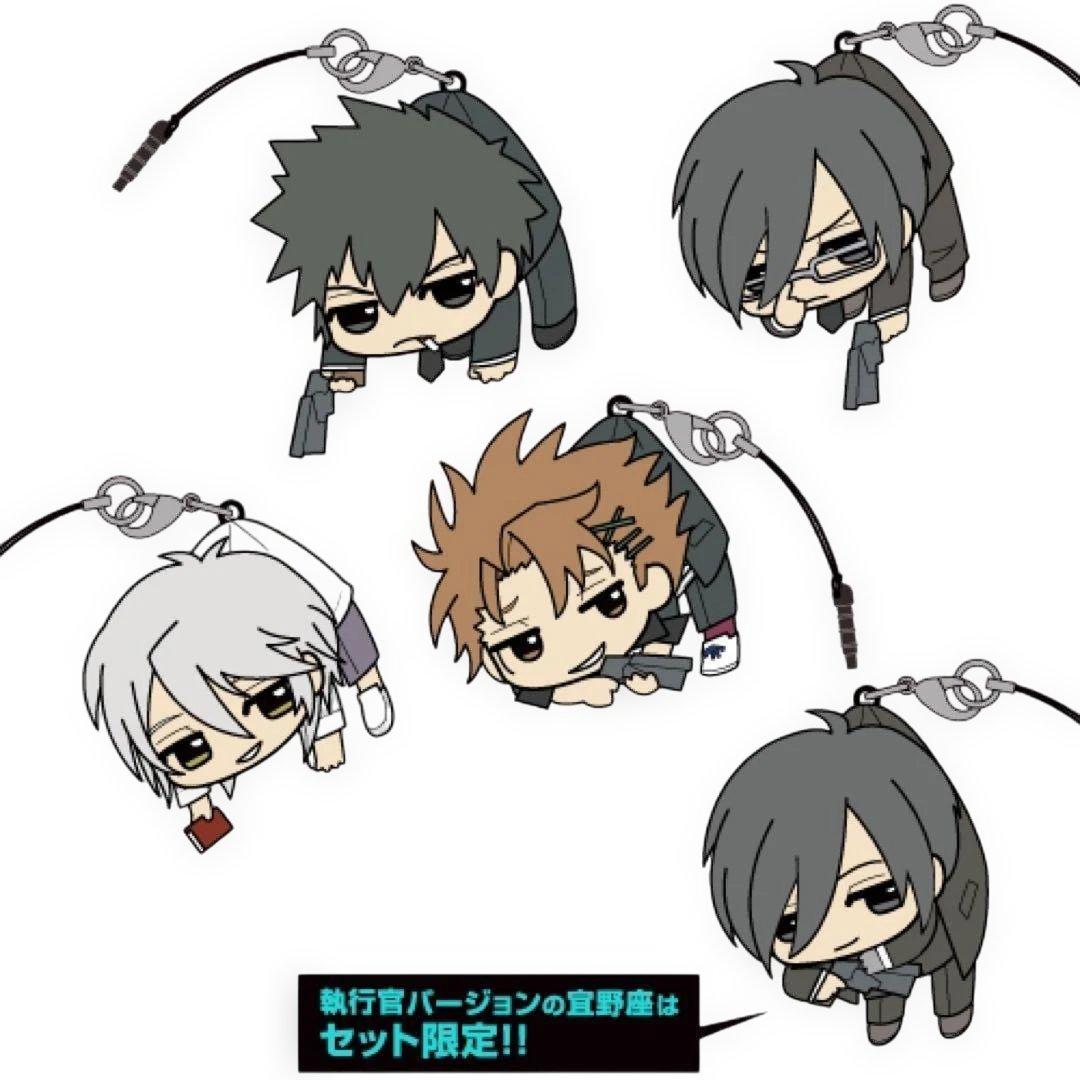 PSYCHO-PASS サイコパス つままれストラップセット ラバスト