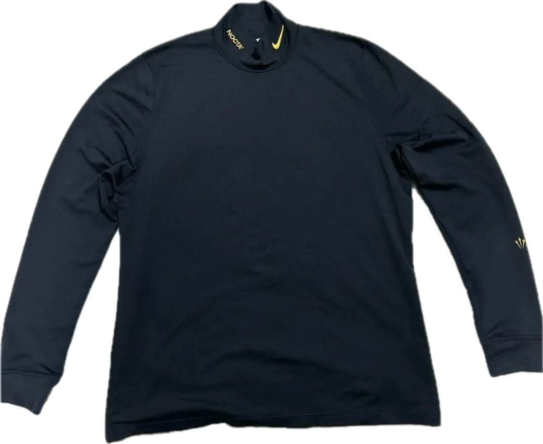 【美品】ナイキ　ノクタ　モックネックロングTシャツ　S