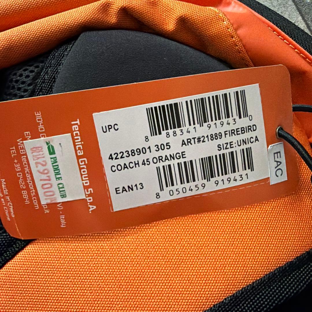 TECNICA FIREBIRD バックパック オレンジ