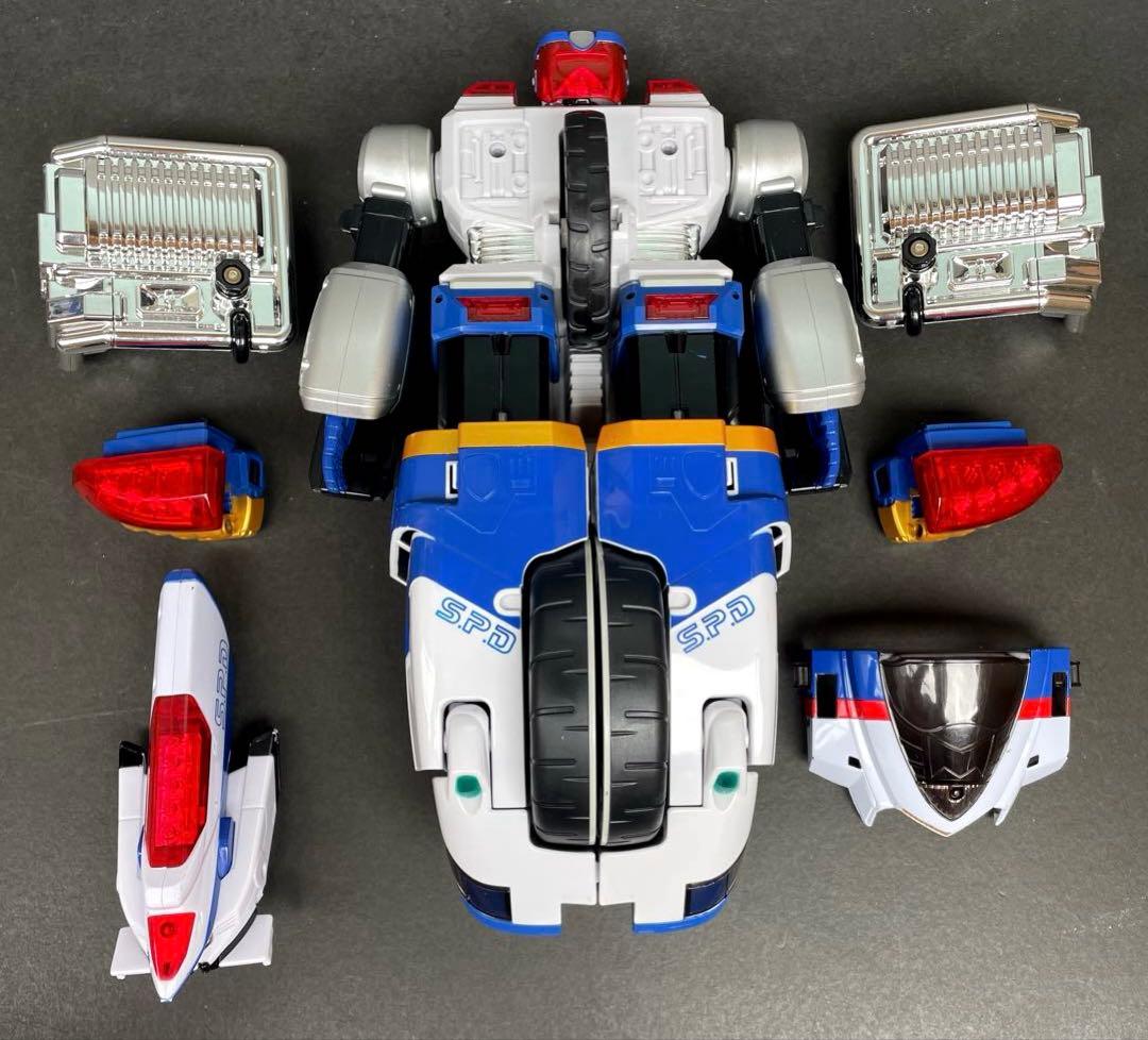 特捜戦隊　デカレンジャー DX　特捜変形　デカバイクロボ　超合金　2004年