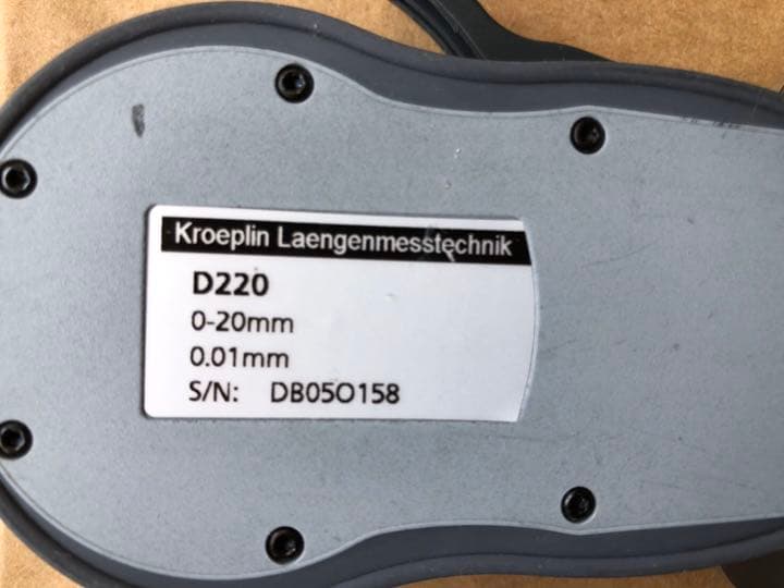 クロップリンD220 アナログオディテスト