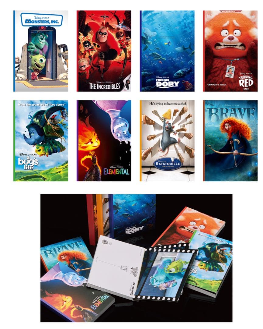 【Happyくじ】　PIXAR　ピクサー　全54種　フルコンプリートセット