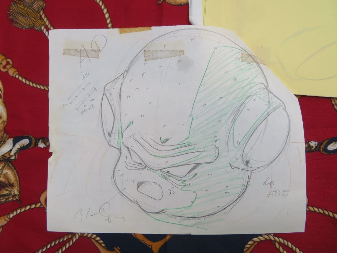 メ*ロ様 ドラゴンボール クルド セル画 原画 当時品