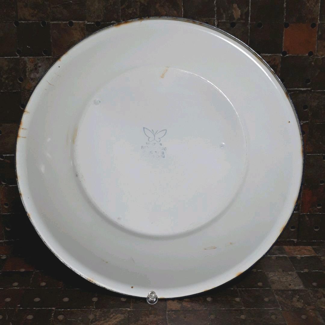 ホーロープレート４枚&コーヒーカップ４個セット スウェーデン製