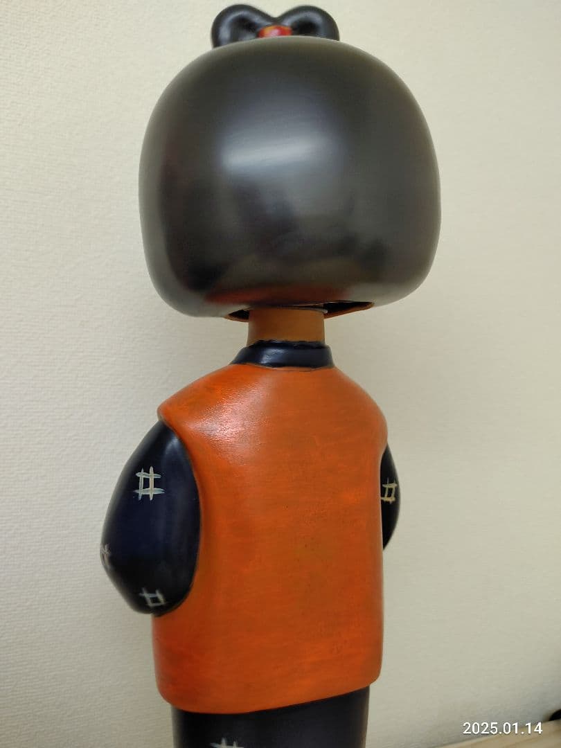 昭和レトロ 週刊新潮 夕焼けちゃん カウンター用 首振りソフビ 谷内六郎