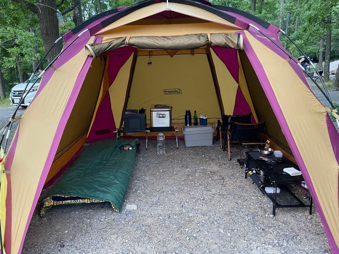 Coleman ドームスクリーンタープ380 バーガンディ