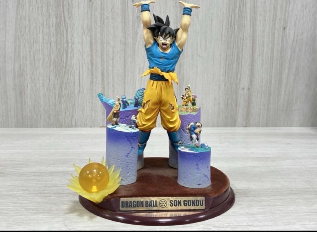 【希少】ドラゴンボールセレクション 巻七 孫悟空 （元気玉）フィギュア　箱付き