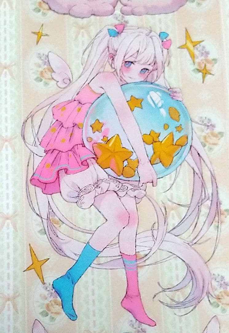 J632＃星星舞曲(PET)迷雾森林切り売り海外人物マステ女の子