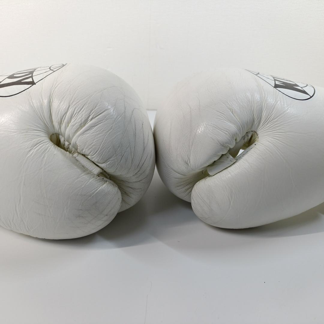 WINDBY ボクシンググローブ 10oz ホワイト ウィンディ 本革 白