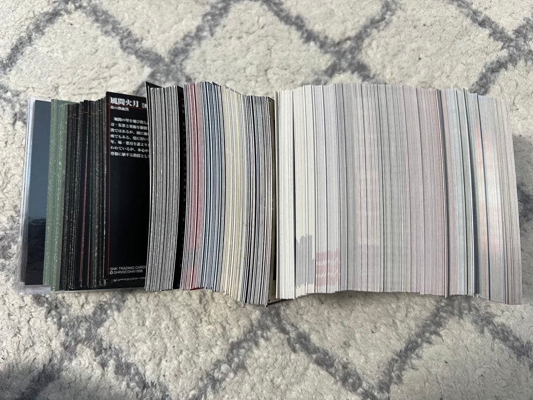 SNKトレーディングカード約340枚セット KOF 餓狼伝説 サムライスピリッツ