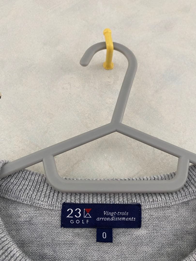 美品 23区GOLF ニットセーター 0 レディース ゴルフ オンワード樫山